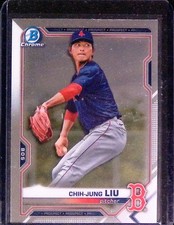 2021 Bowman Draft #BDC-190 Chih-Jung Liu Chrome