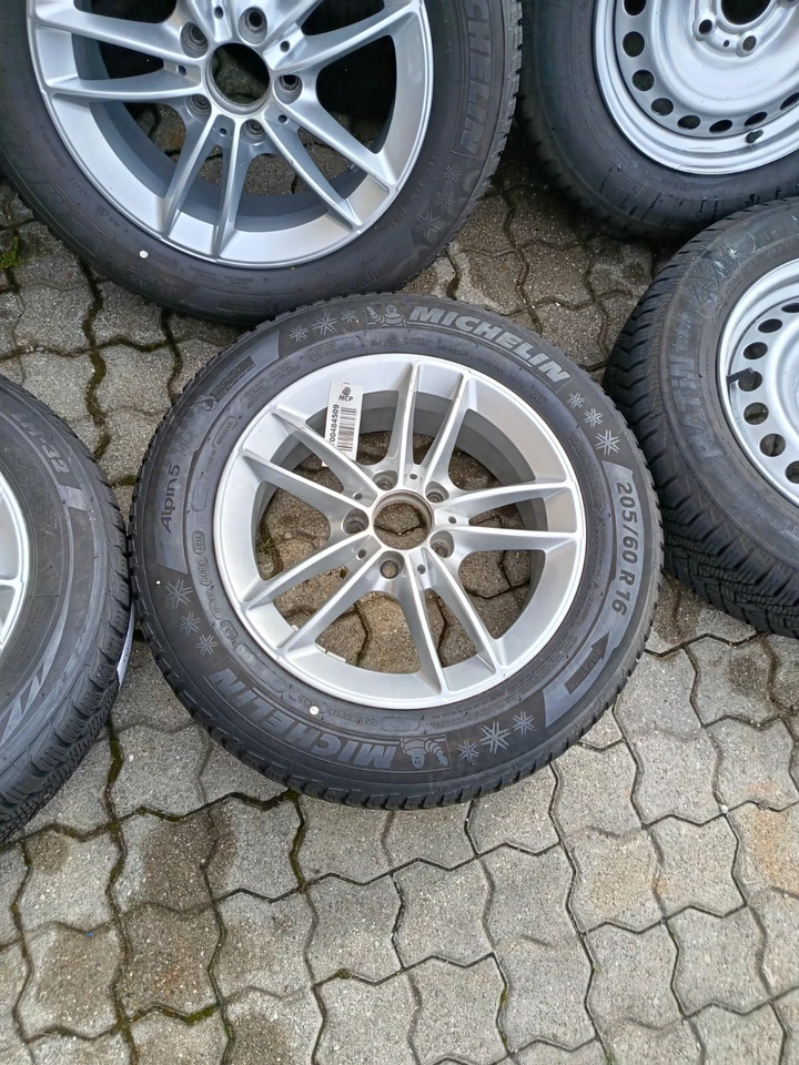 205/60 MO R16 A B Klasse W177 16 Zoll Winter Reifen Winterräder Winter Räder 7mm - Bild 2 von 4