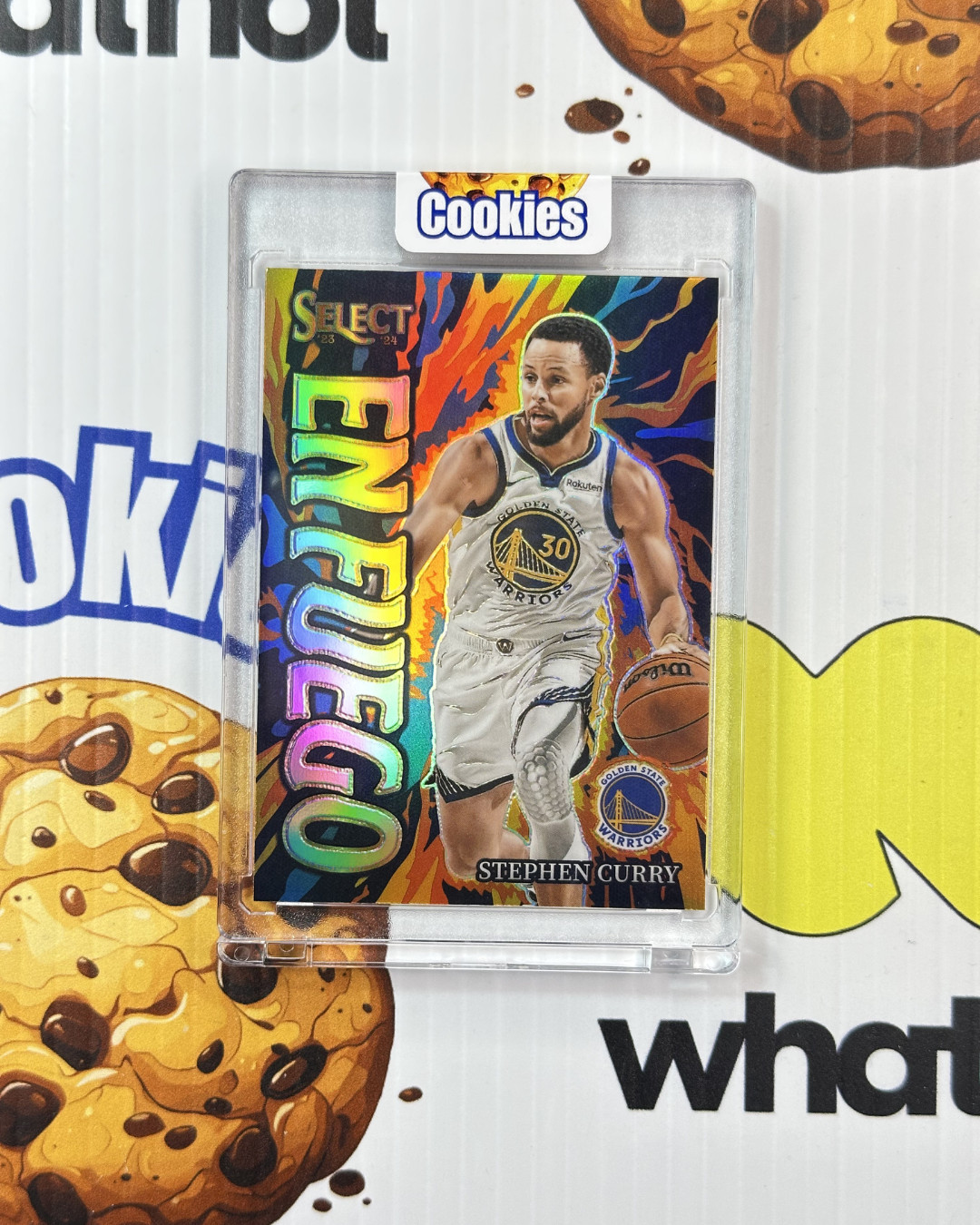 2023 Select STEPHEN CURRY En Fuego Silver #8 Warriors
