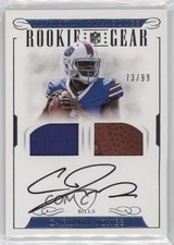 2016 Panini National Treasures 73/99 Cardale Jones #32 Auto 0u5r