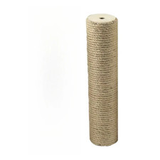 Cat Scratching Post Tree Shape Sisal Solid Wood DIY Kitten Climbing Frame Replac