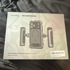 SmallRig Dual Handle Handheld Video Kit for iPhone 17 Pro Max Megatron Edition