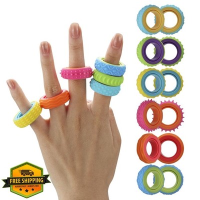 ZENO 12 Pack Dual Fidget Rings