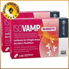 Kit de 2 suppléments ménopause trèfle rouge brûleur de graisse ISOVAMP 80 com...