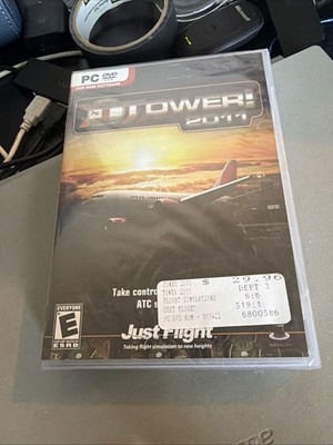 Tower! 2011 ATC Simulation PC Game CD-ROM