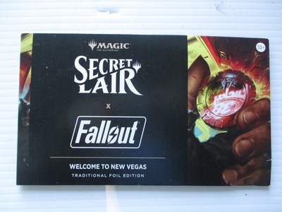 MTG Secret Lair x Fallout Welcome to New Vegas | eBay