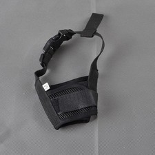 MUZZLE MESH Dog Pet adjustable strap anti bite bark chew Safety soft breathable