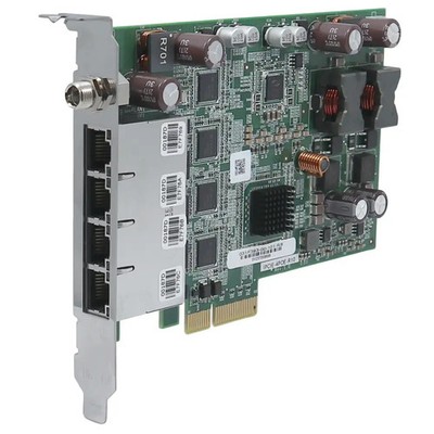 IPCIE-4POE-R10 PCI Express PoE Gigabit-Netzwerkkarte 4-port 802.3af DC-In:12-24V
