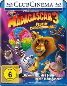 Madagascar 3 - Flucht durch Europa [Blu-ray] von Dar... | DVD | Zustand sehr gut