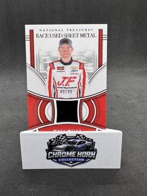 2024 Panini National Treasures Matt Mills Race Used Sheet Metal 40/99