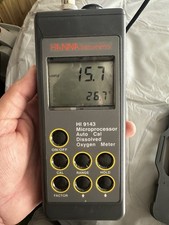 Hanna Instruments HI 9143 Dissolved Oxygen Meter Kit - Powers On, Uncalibrated