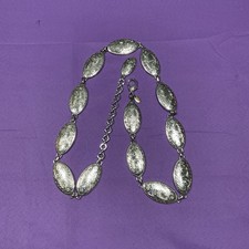 Tony Lama Concho Belt Adjustable Silver Tone