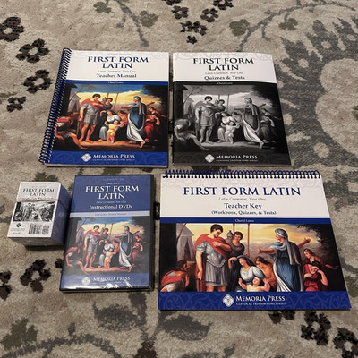 Memoria Press First Form Latin 2nd Ed SET!