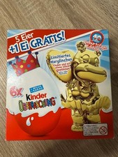 Unge&ouml;ffnet Marylinchen Gold Limitiert - 40 Jahre Geburtstagsedition 2014 - &Uuml;-Ei