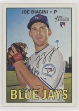 2016 Topps Heritage High Number Joe Biagini #556 yf0