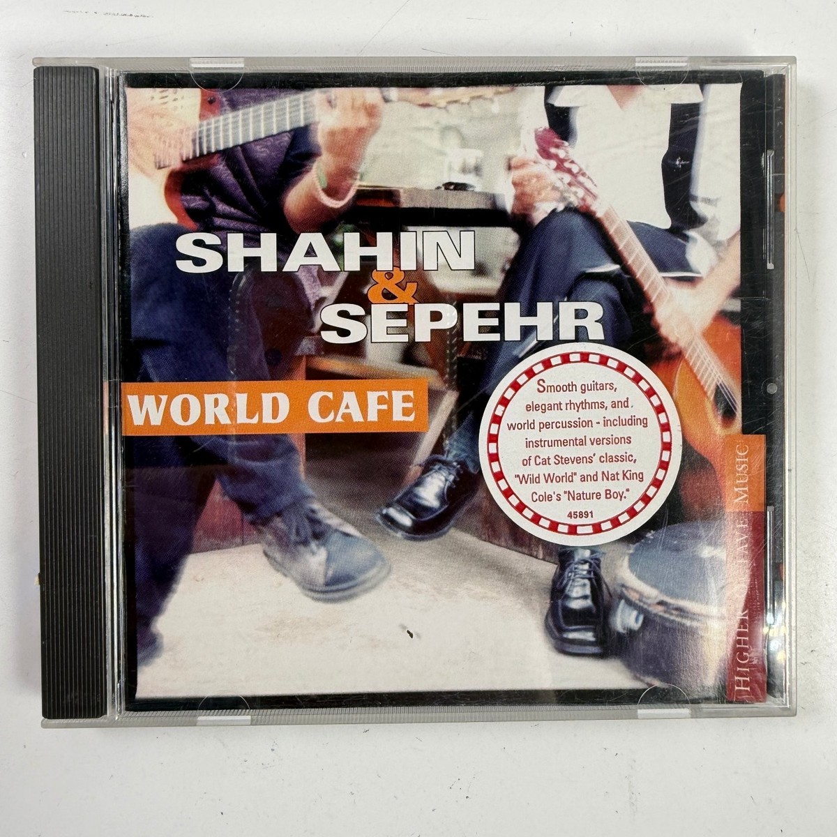 Shahin & Sepehr – World Cafe CD 1999 New Age Smooth Jazz Higher