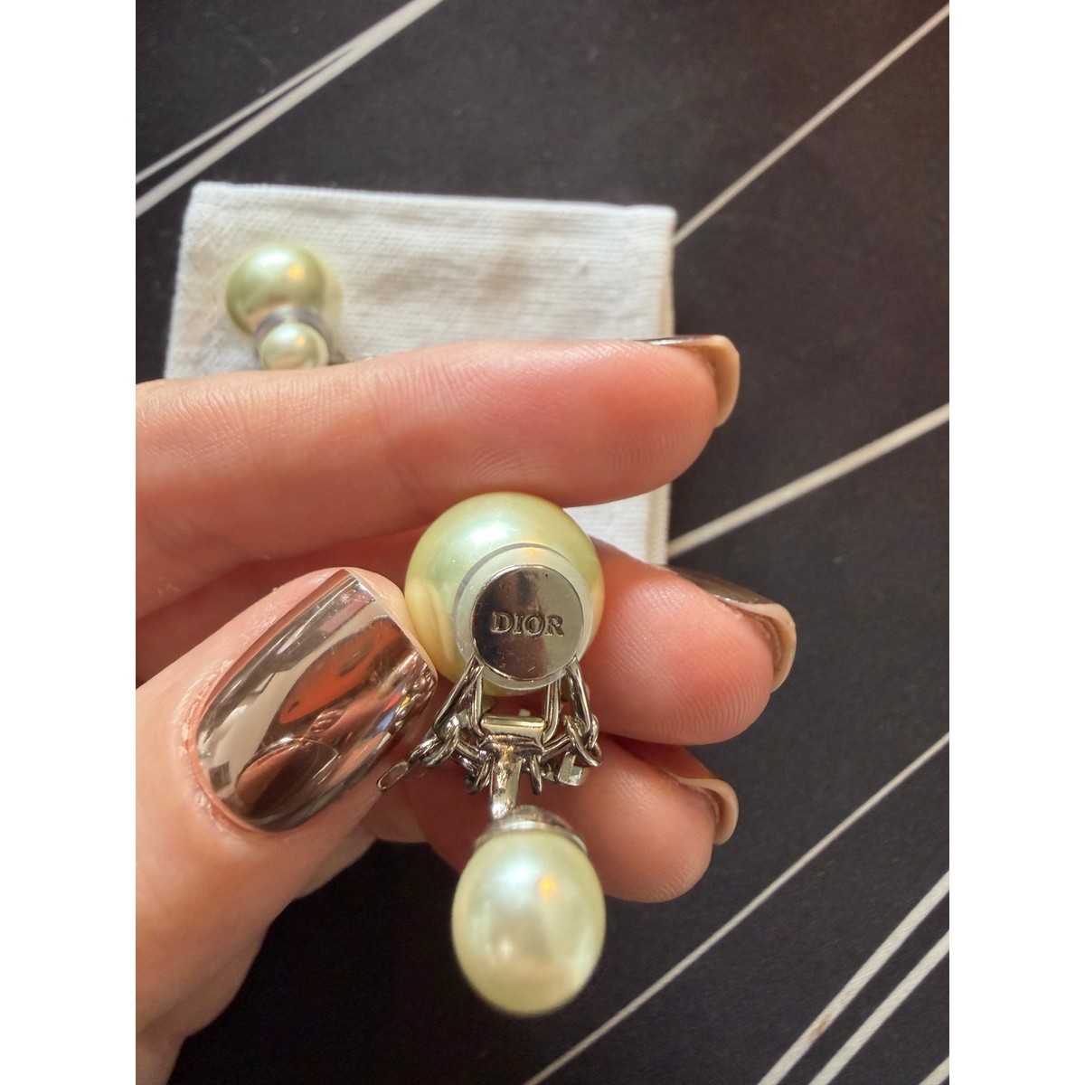 Authentic, Dior Tribale Clip-on Earrings | eBay