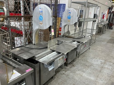BIRO 3334 BAND MEAT SAW HEAVY DUTY ELECTRIC BONE CUTTING BUTCHER MACHINE