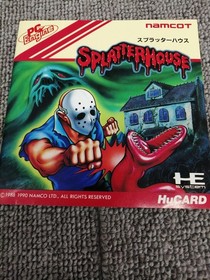 Pce Software Model Splatterhouse Namco FLP80