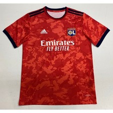 Camiseta de fútbol para hombre Adidas Olympique Lyonnais FC 2022/2023 visitante #4 Pelón M