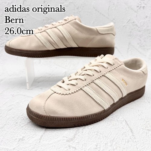 Men 8.0US Sneaker Adidas Bern Beige White Suede Gum Sole City