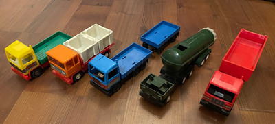 DDR Spielzeugauto BISON LKW´s MSW VEB Metallspielwaren Weimar Sammler Vintage