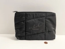 Billie Eilish Cosmetic Travel Bag Black Pouch