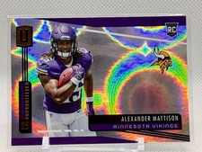 2019 Panini Unparalleled - Alexander Mattison /150 Infinite Rookie RC SP Vikings