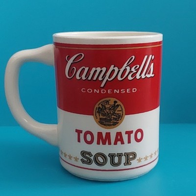 Campbell's Soup Genuine Porcelain Coffee Mug Made By Corning Advertising