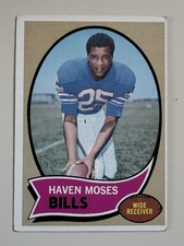 1970 Topps - Haven Moses #165 (RC) Buffalo Bills