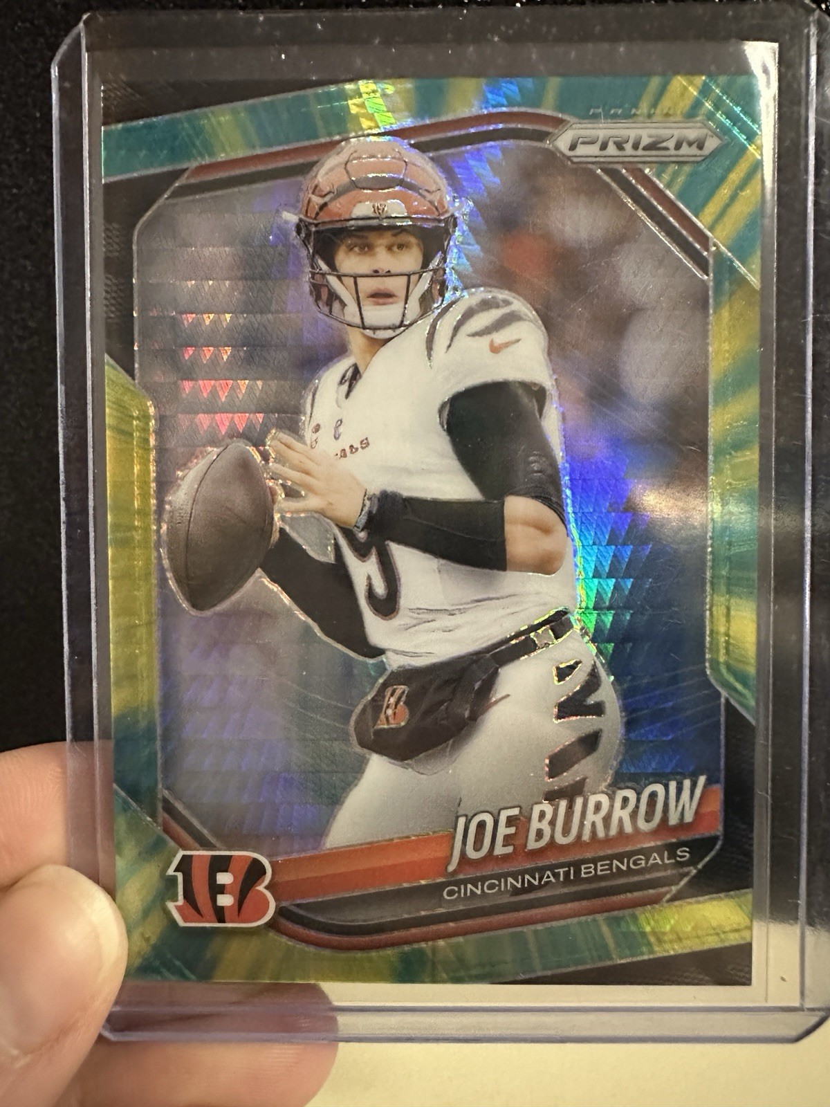 2025 Joe Burrow #62 Panini Prizm Hyper /200 Cincinnati Bengals ￼
