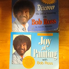 Bob Ross Oil Painting Instruction Books Lot of 3 - Landscapes  Nature