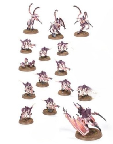Warhammer 40k Pack Tyranids - on Sprue With Bases