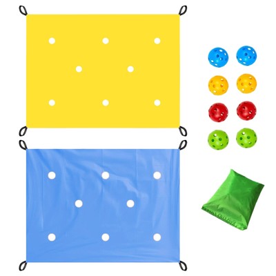Loch Tarp Team-Blue Building Game Requisiten Outdoor Fun Games-Gerät Pass