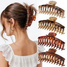 4 PCS Extra Large Claw Clips For Thick Hair, 5 Inch Oversized Hair Clips