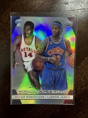2014-15 Panini Prestige Premium Connections Lebron Oscar Robertson Mint Cavs PWE