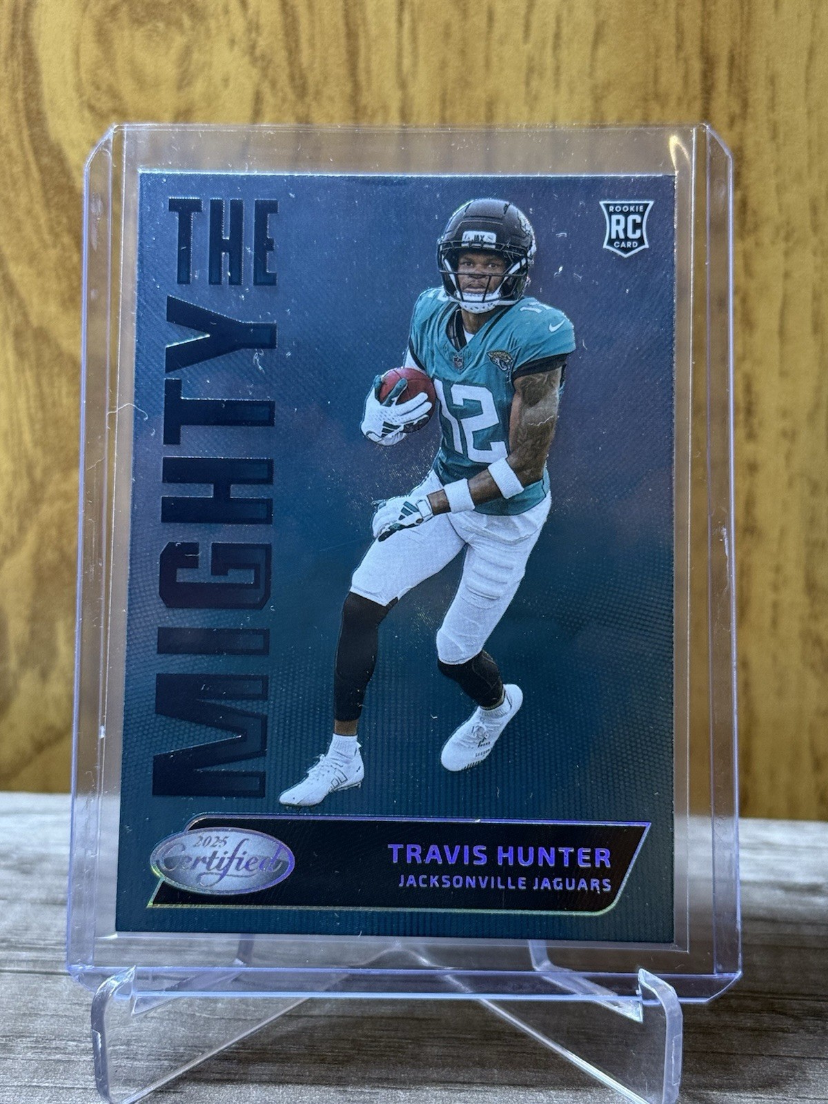 Travis Hunter The Mighty 2025 Panini Certified Case Hit RC MTY-THR