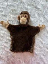 Vintage Steiff Assumed Jocko Monkey Hand Puppet Made in Germany Assumed Soft