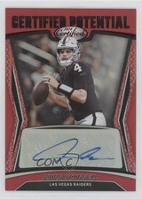 2024 Certified Potential Signatures Red Mirror 11/99 Aidan O'Connell Auto 1d40