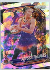 2025 Panini Prizm WNBA ALYSSA THOMAS #44 SILVER ICE PRIZM MERCURY