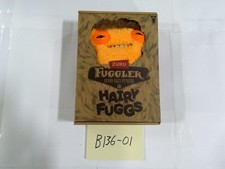 ZURU Fuggler Funny Ugly Monster Plush Toy Small Orange Hairy Fuggs 4 Boxed