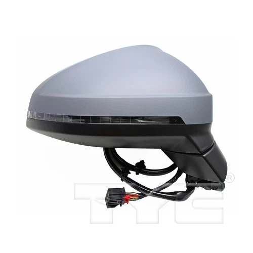 Door Mirror for 17-19 Audi A4 Power Heated w/Signal Right Passenger Side