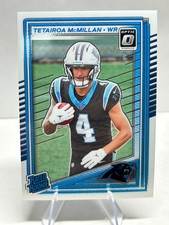 2025 Donruss Optic Tetairoa McMillan rated rookie football card