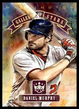 2018 Panini Diamond Kings Gallery of Stars Daniel Murphy Washington Nationals