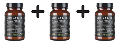 3 x KIKI Health Organic Maca Powder - 100g (106,63 EUR/kg)