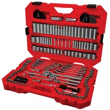 Craftsman Cmmt12134 Mechanic Tool Set 189 Pc 14 38 12 Drive Socket Ratchet