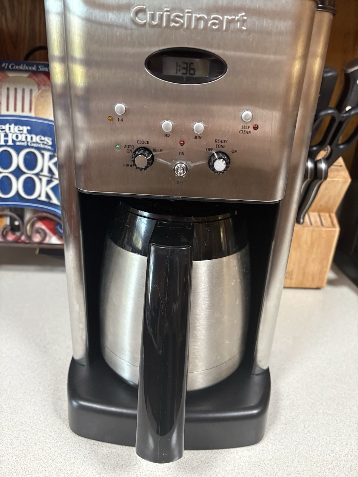 Cuisinart Brew Central DCV-1400 10 Cup Programmable Stainless Steel Coffee Maker
