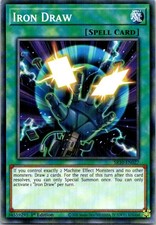 Iron Draw #SR10-EN027 Yugioh 1st Edition Lightly played