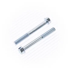 Bolt Motorcycle Hardware, Inc 8MM Hex Flange Bolt 6X50MM 10 Pack