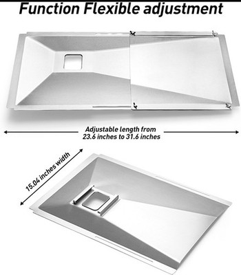 Grease Tray Drip Pan Replacement for Dyna Glo Nexgrill Expert Grill Kenmore BHG